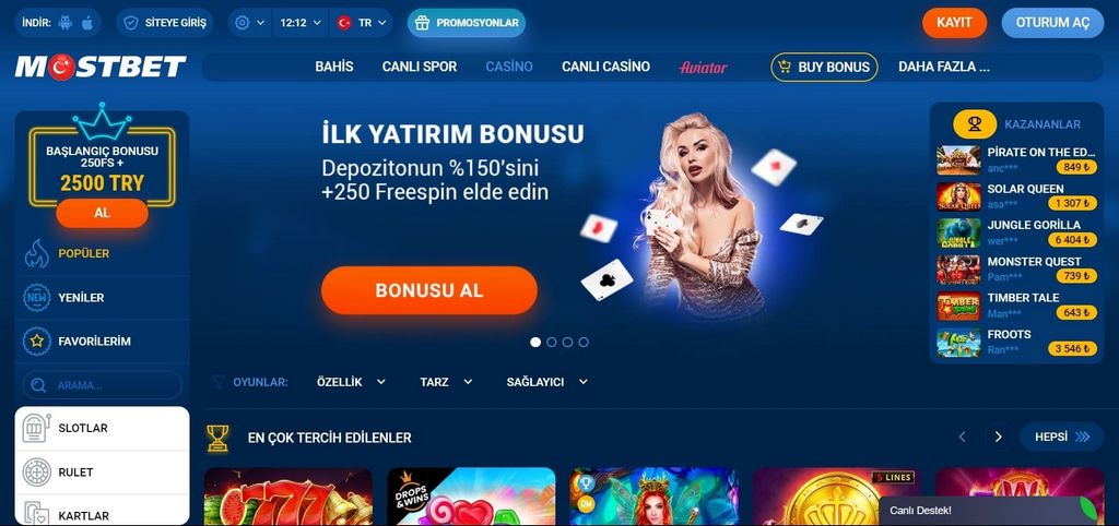 Mostbet regisztráció